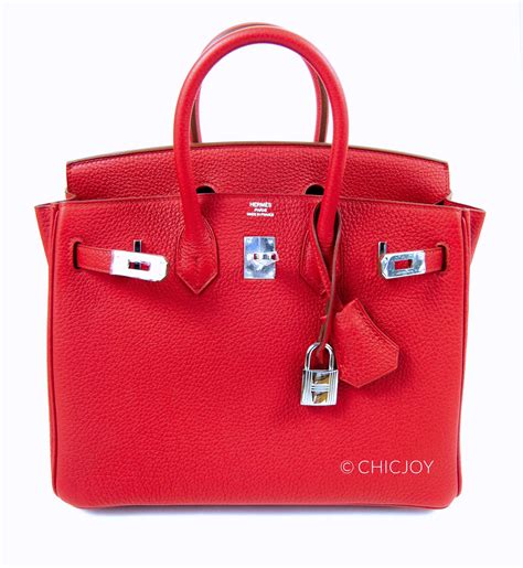 Hermes Birkin Vermillion 